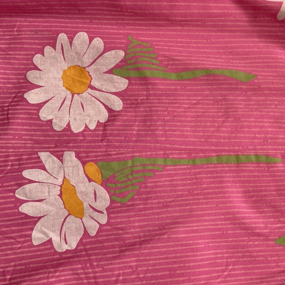 Lily Pulitzer Daisy pattern pink strapless dress - Picture 6 of 6